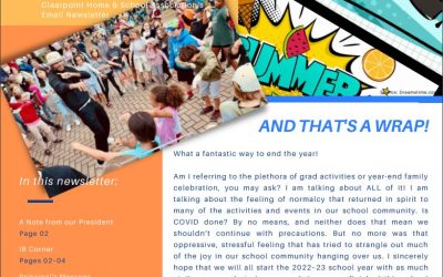 Clearpoint Home & School Newsletter June 2022