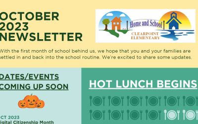 Clearpoint Home & School Newsletter October 2023