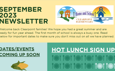 Clearpoint Home & School Newsletter September 2023